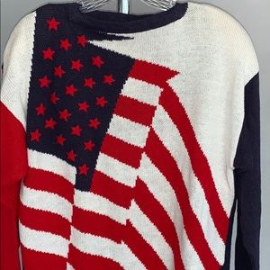 Austin Reed | Sweaters | Vintage Austin Reed American Flag Sweater ...